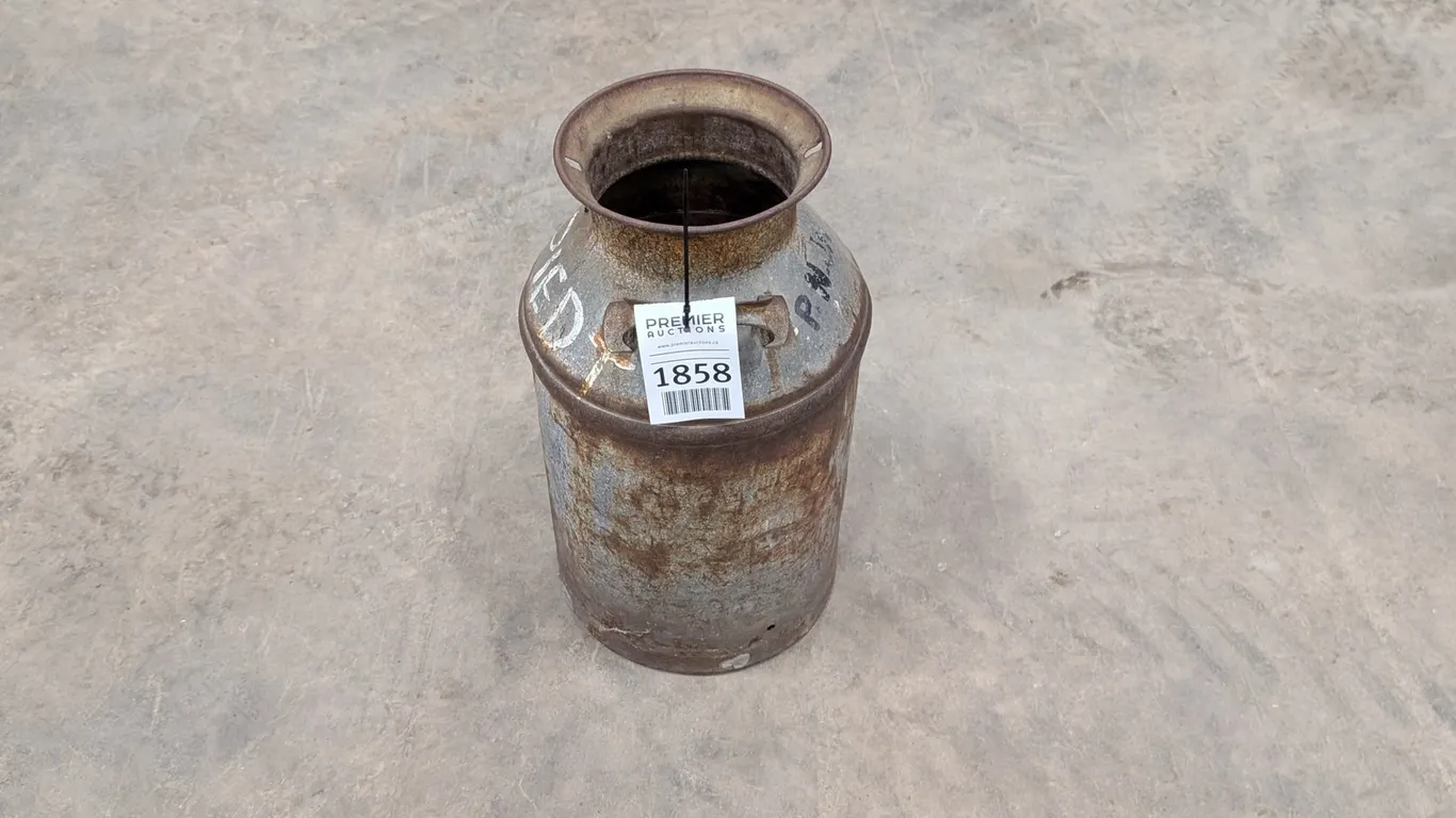 Metal Milk Can