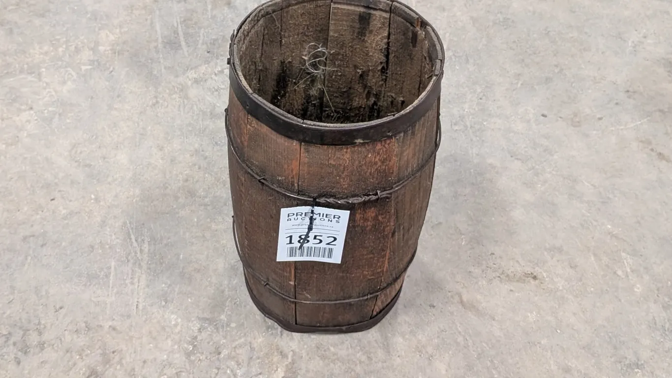 Wood Barrel