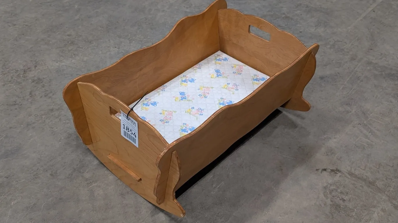 Wood Rocking Cradle