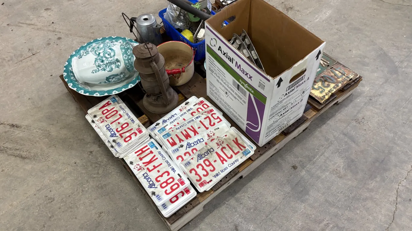 Pallet of Antiques and Collectibles