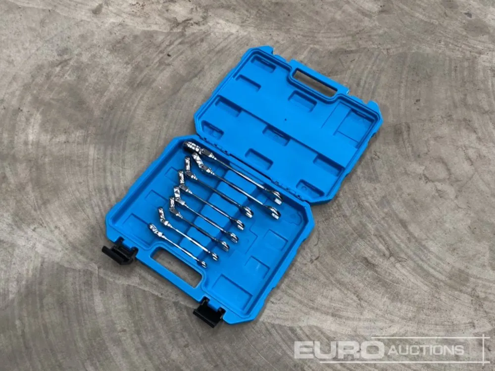 Unused Toolzone 8pc Flexible Ratchet Wrench Set