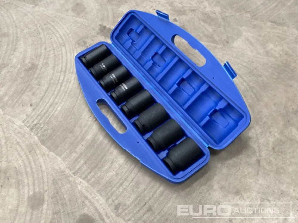 Unused Toolzone 8pc 3/4" Deep Impact Socket Set