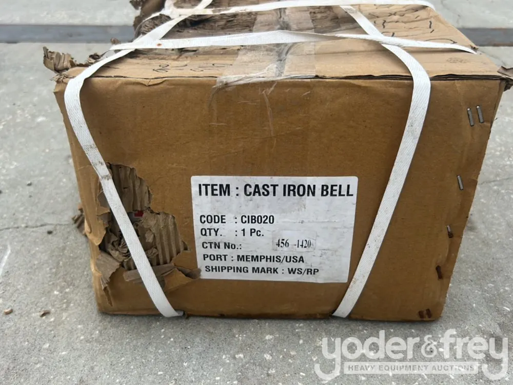 Unused Cast Iron Freedom/Farm Bell