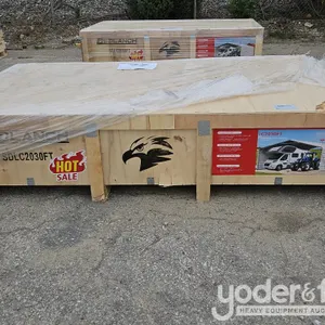 Unused SDLANCH 20' X 30' All-Steel Carport w/ Enclosed Side Walls 