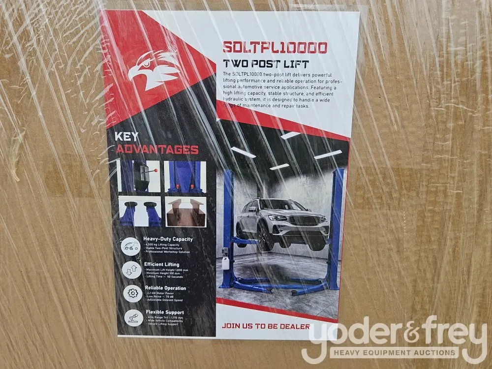 Unused SDLANCH 10000 Two Post Lift
