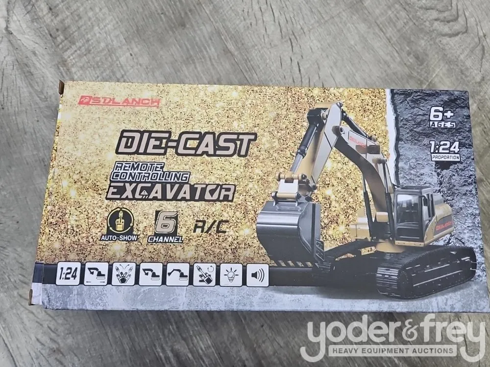 Unused SDLANCH Excavator Toy