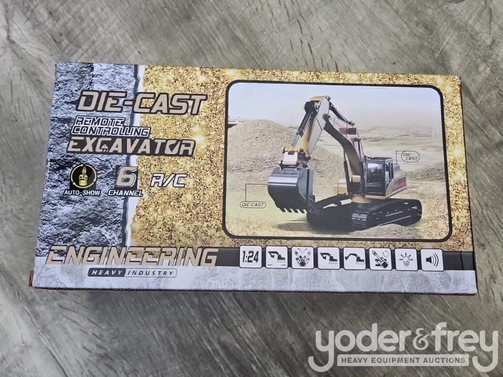 Unused SDLANCH Excavator Toy