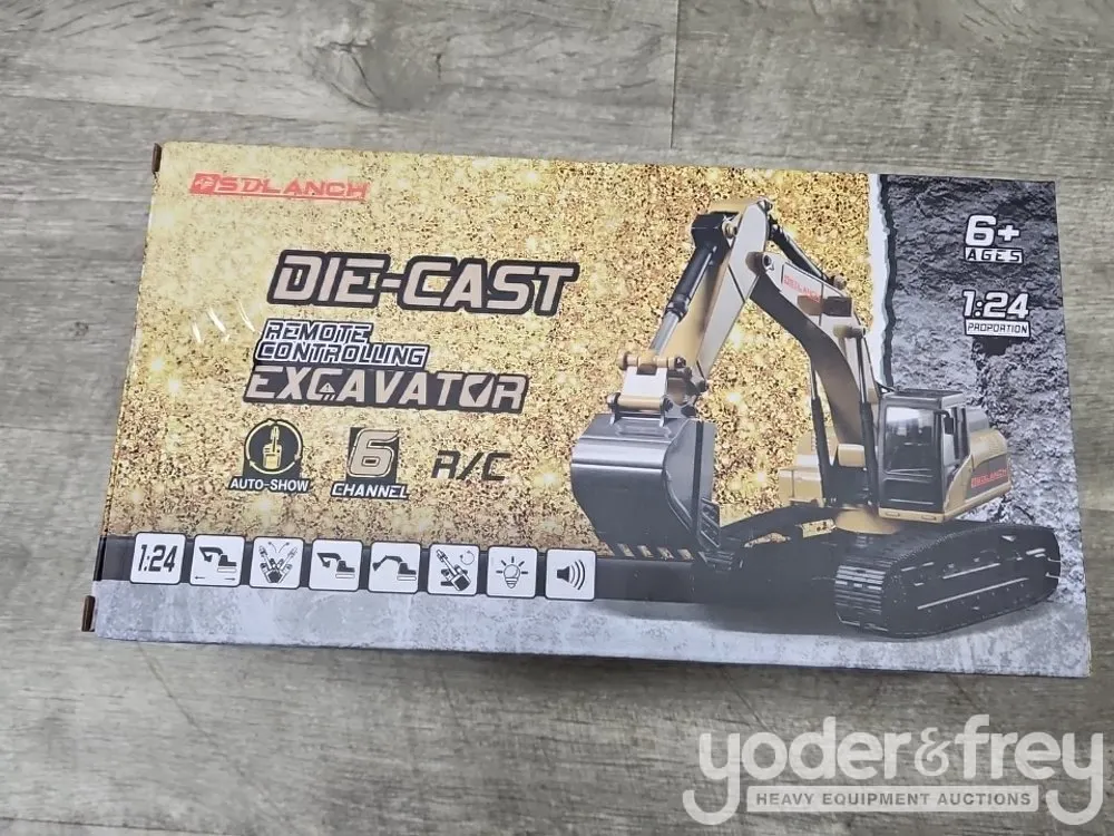 Unused SDLANCH Excavator Toy