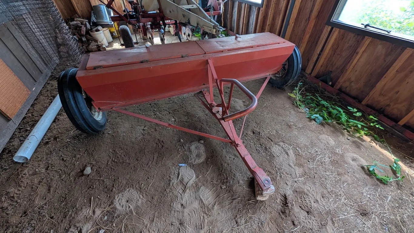 Pull Behind Drop Spreader