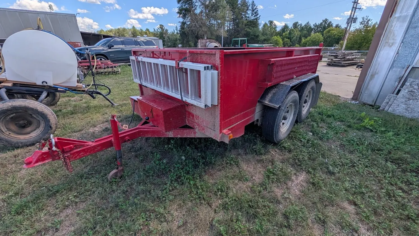 Shop Made Dump Trailer (No Title)