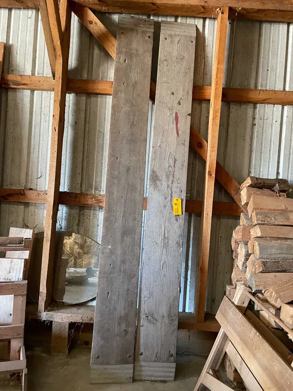 (2) Wood Planks