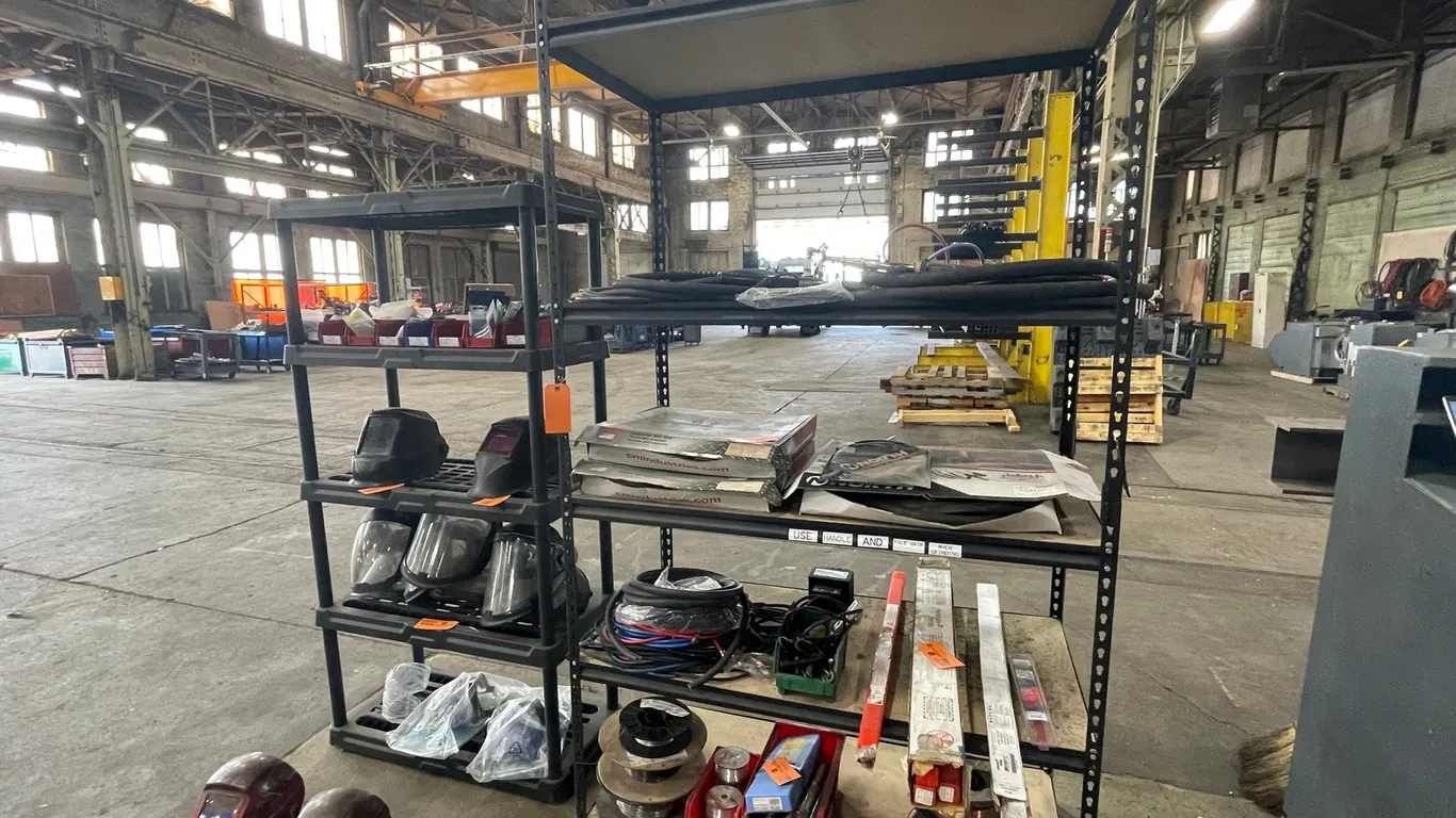 (2) Storage Shelving Units