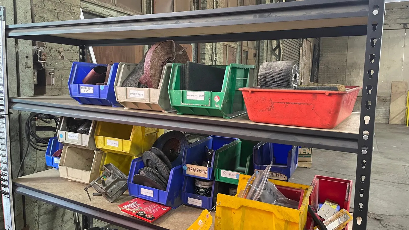 Large Lot of Wire Wheels, Discs, Sanding Belts, and More