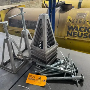 (8) Aluminium Stack Jack Stands