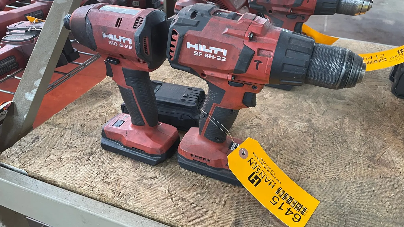 Hilti SF 6H-22 Drill and Hilti SID 6-22
