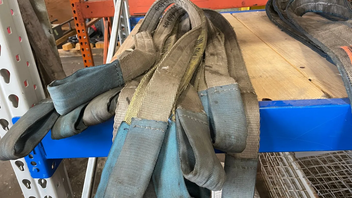Set of 6,400LBS. Lifting Slings