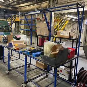 Collapsible Rolling Workbench