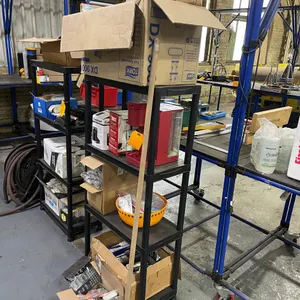 Poly Shelf with Office Supplies
