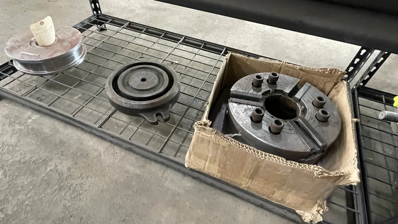 Kitagawa B210 10" 3-Jaw Open Center Power Lathe Chuck