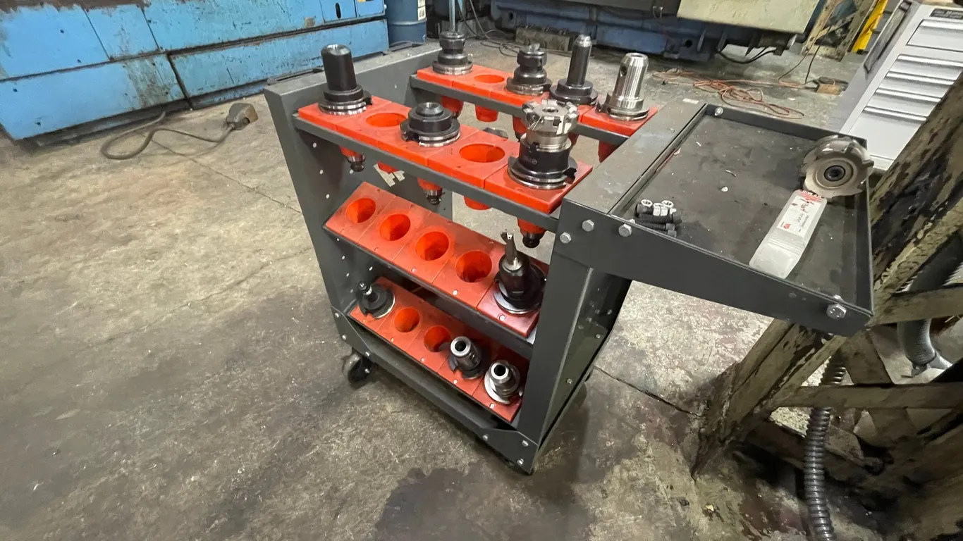 Huot CNC Tool Cart