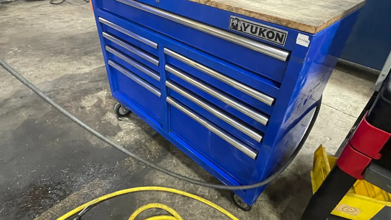 Yukon 46" 9-Drawer Mobile Workbench
