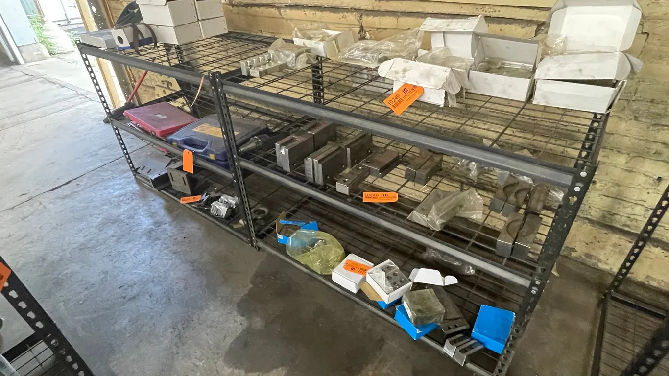 (2) Metal Shelving Units
