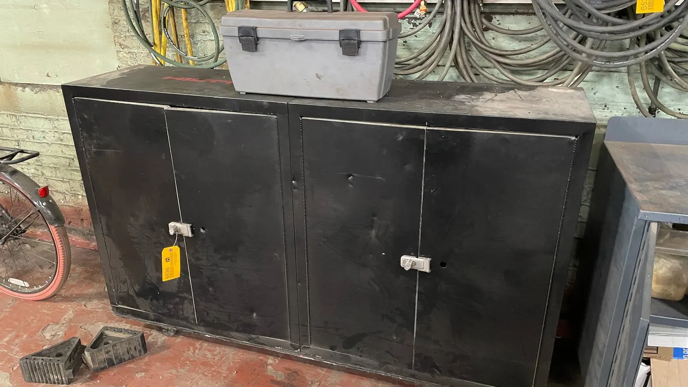 Hilti Storage Cabinet on Castors With Content