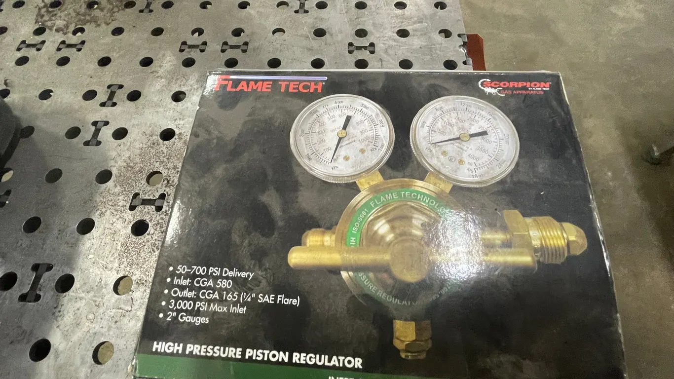 Scorpion High Pressure Piston Regulator