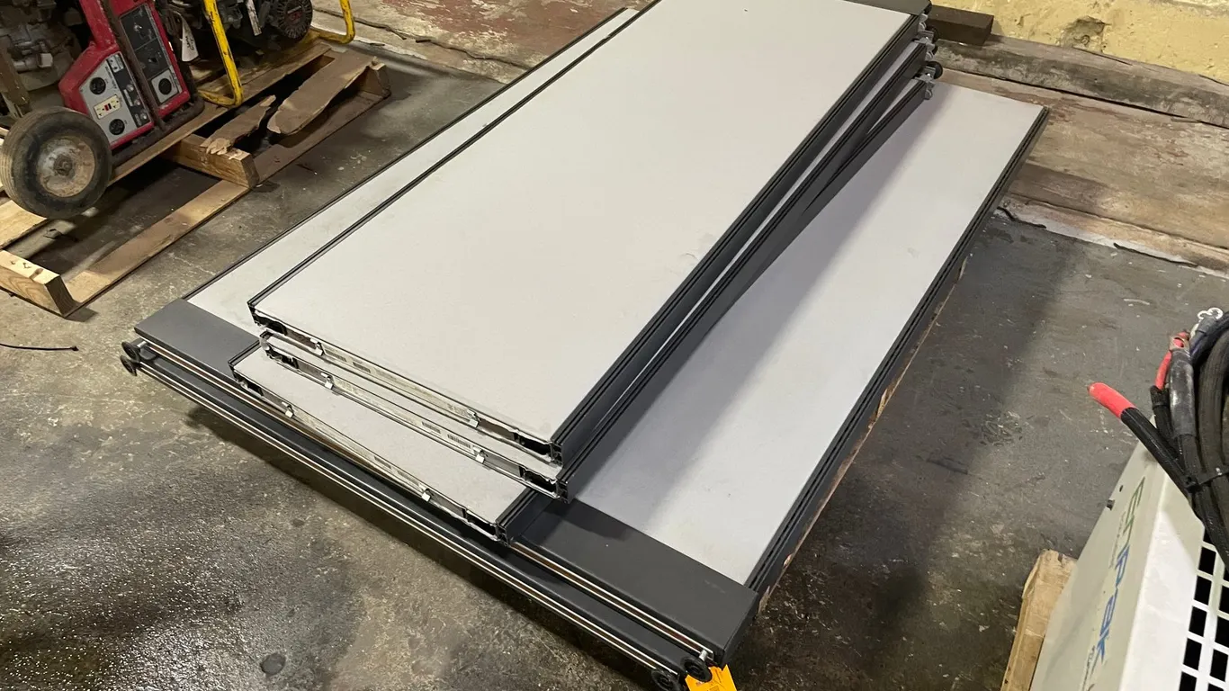 Pallet of Cubicle Partition Board