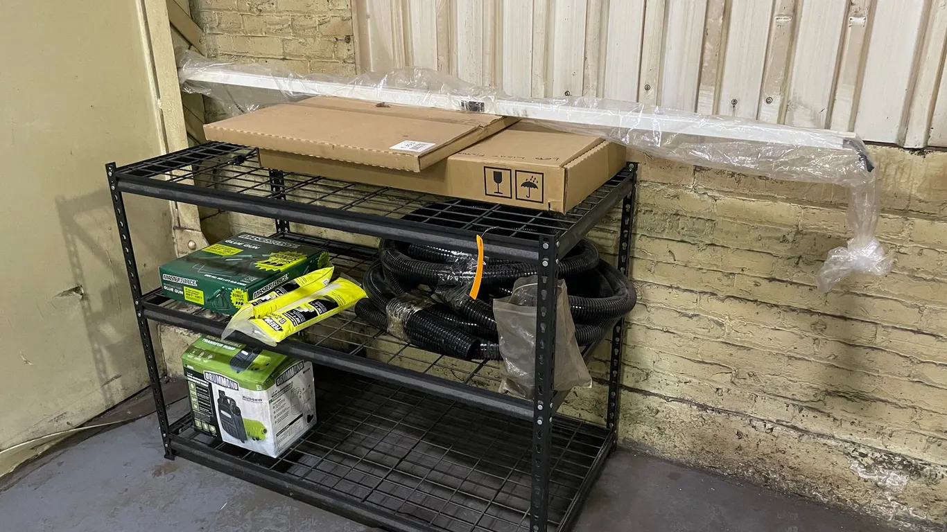 Metal Shelf and Shop Supplies