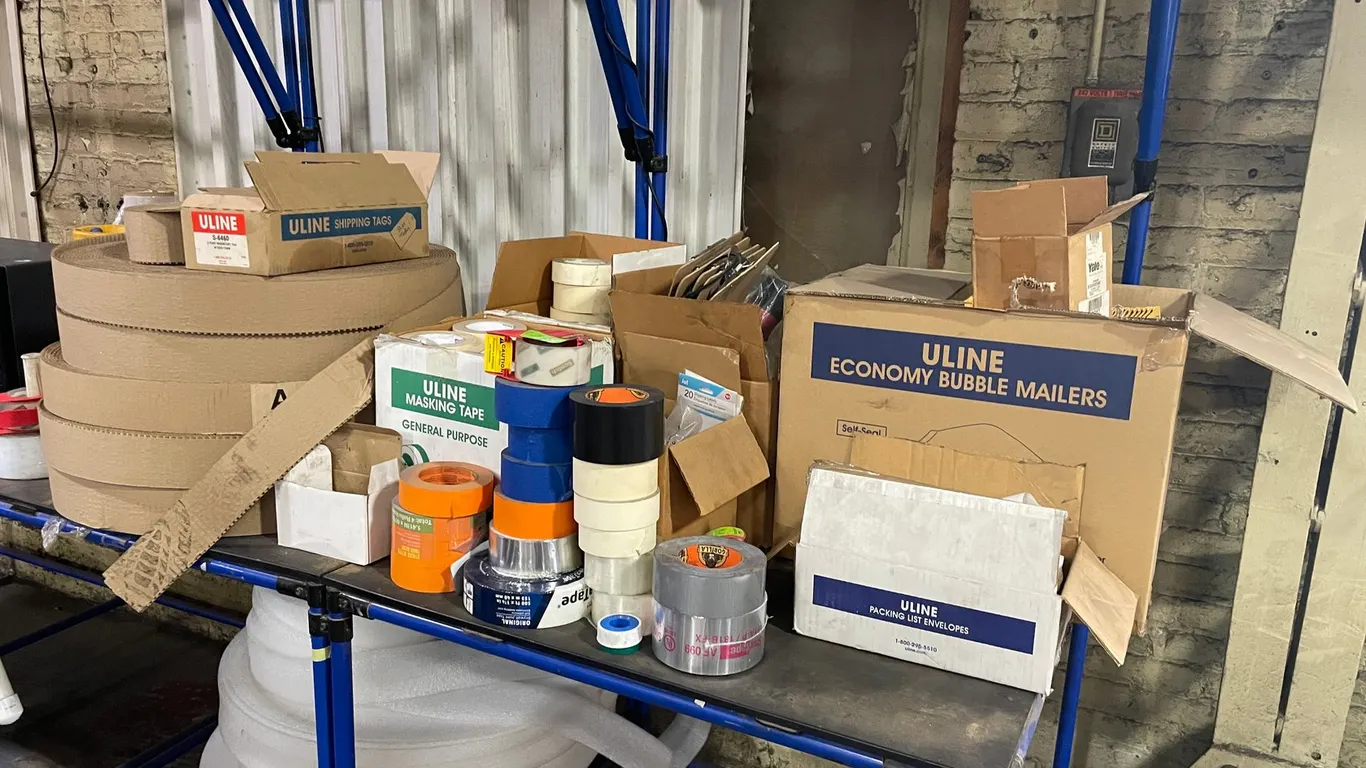 Large Lot of Packing and Shipping Supplies
