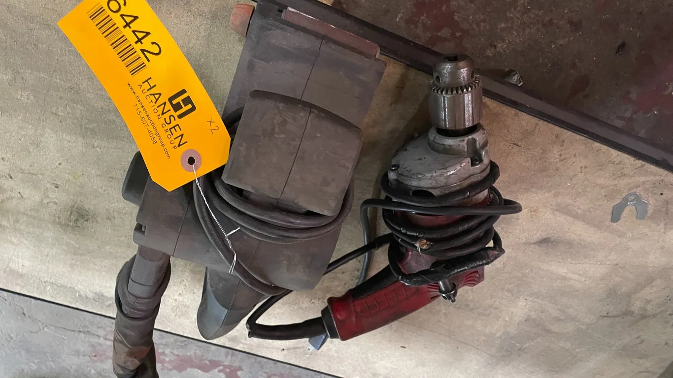 Wen Belt Sander and Milwaukee Magnum Corded Drill