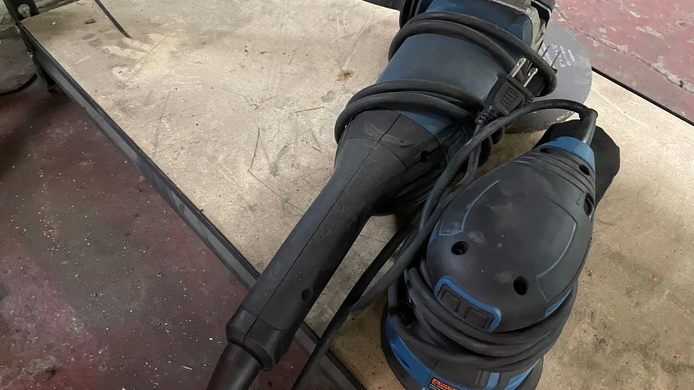 Hercules Large Angle Grinder and Hercules Palm Sander
