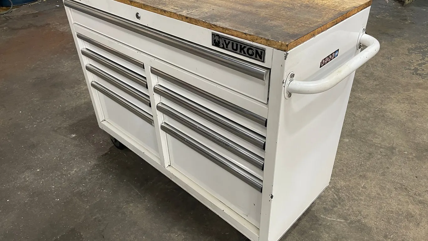 Yukon 46" 9-Drawer Mobile Workbench