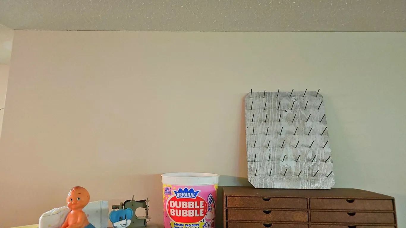Lot With Dubble Bubble Candy, Doll, Toy Diaper, Storage Drawers