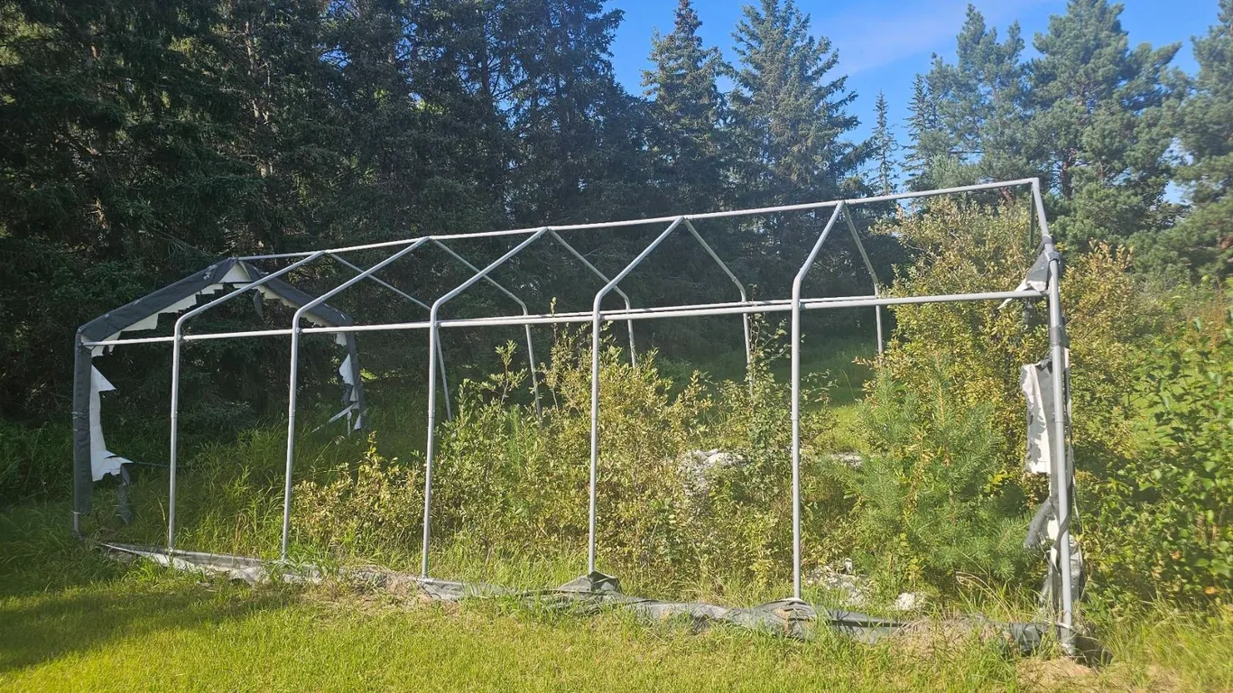 Metal Frame Structure for Greenhouse or Shelter