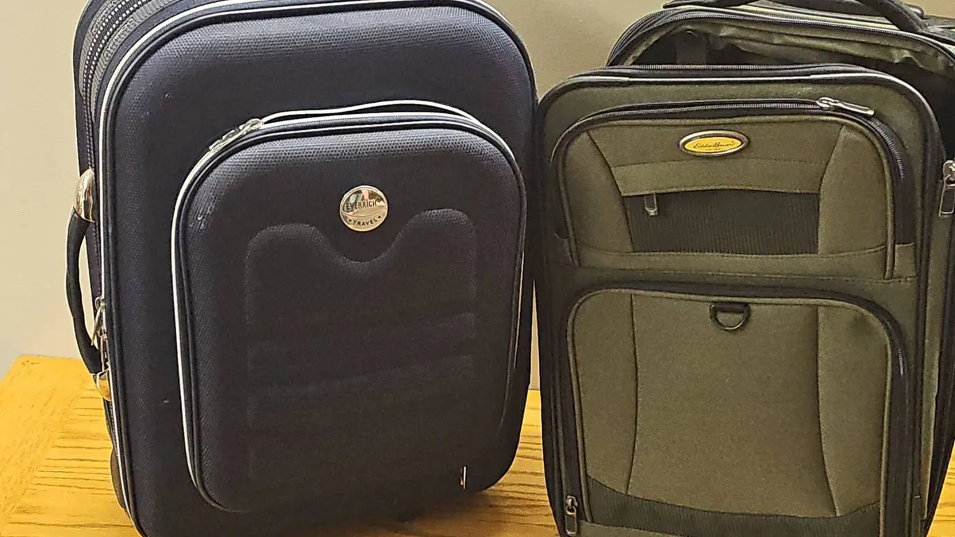 Everrich and Eddie Bauer Soft Shell Carry-On Luggage Set