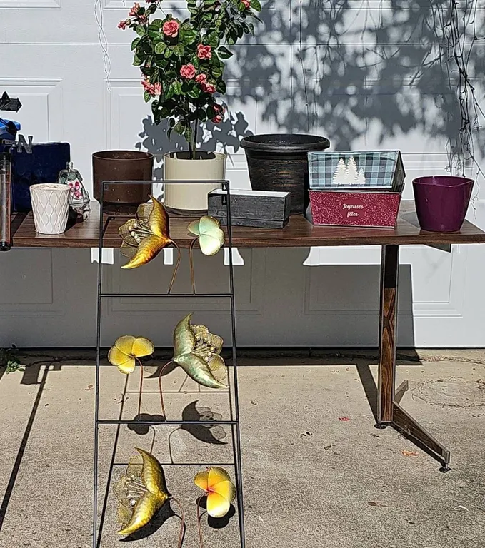 Garden Decor, Planters, Weather Station and Metal Wall Art