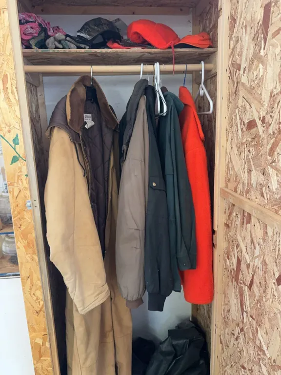 Men's Winter Outerwear Lot, Actionwest, Outback, Blaze Orange Coats and Hats