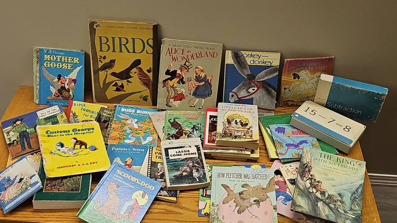 Vintage Children's and Educational Books