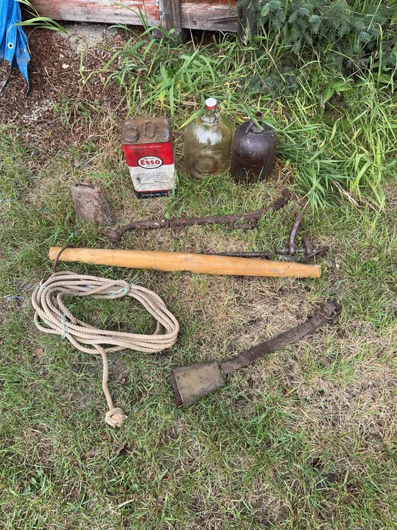 Farm and Barn Lot: Hose Tack and More