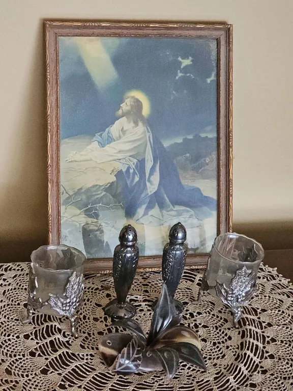 Viking Plate Silver Plated Salt and Pepper Shakers and more