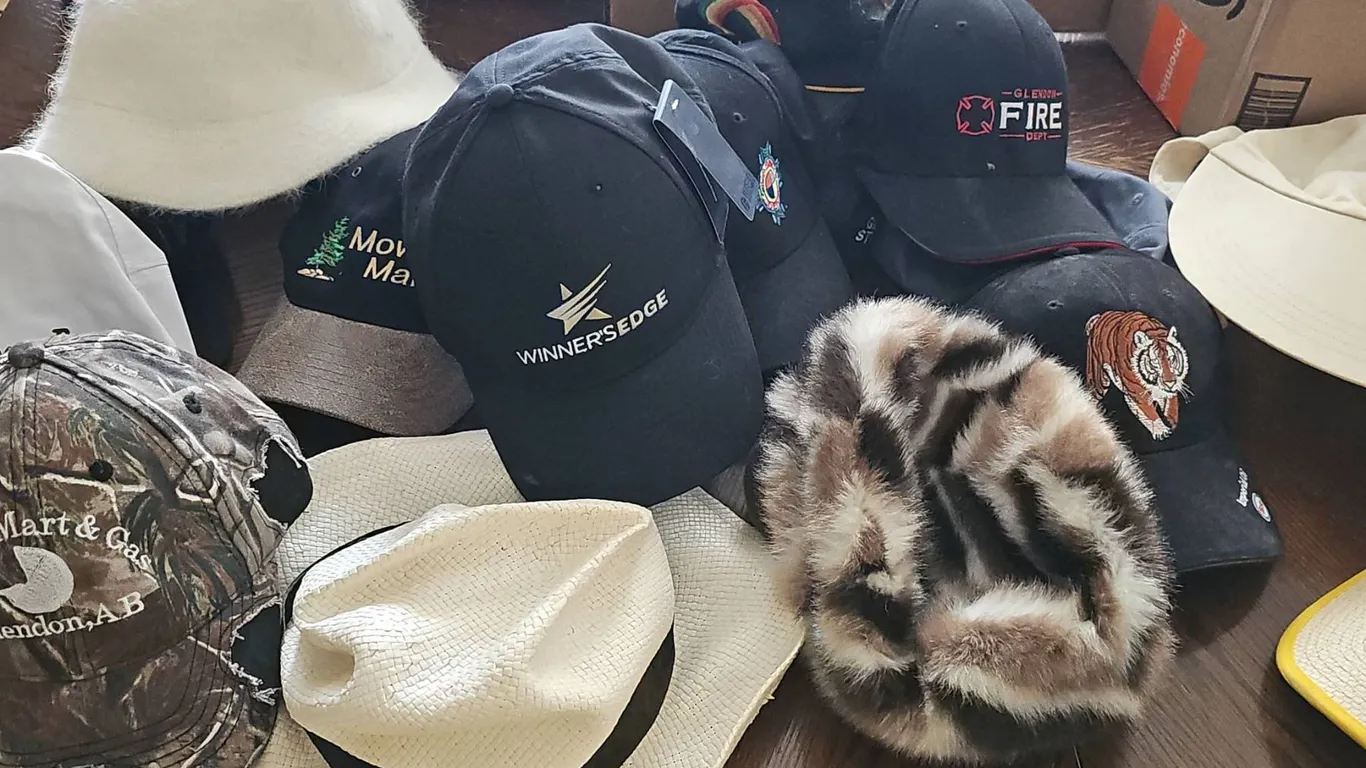 Hats Including Ball Caps, Fur, and Wool Styles, Lot of 10