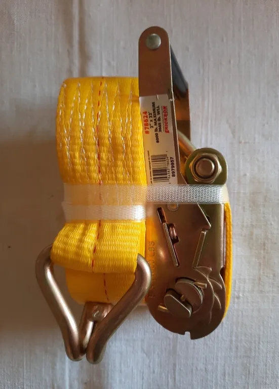 NEW Erickson Ratcket Strap 2" x 22' (GST 5% & PST 7% charged)