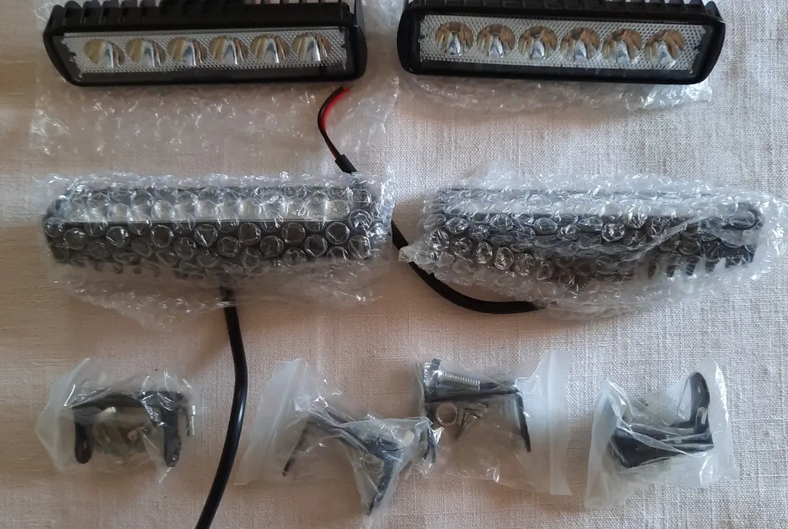 NEW LED 6" Slim Work Lights (GST 5% & PST 7% charged)