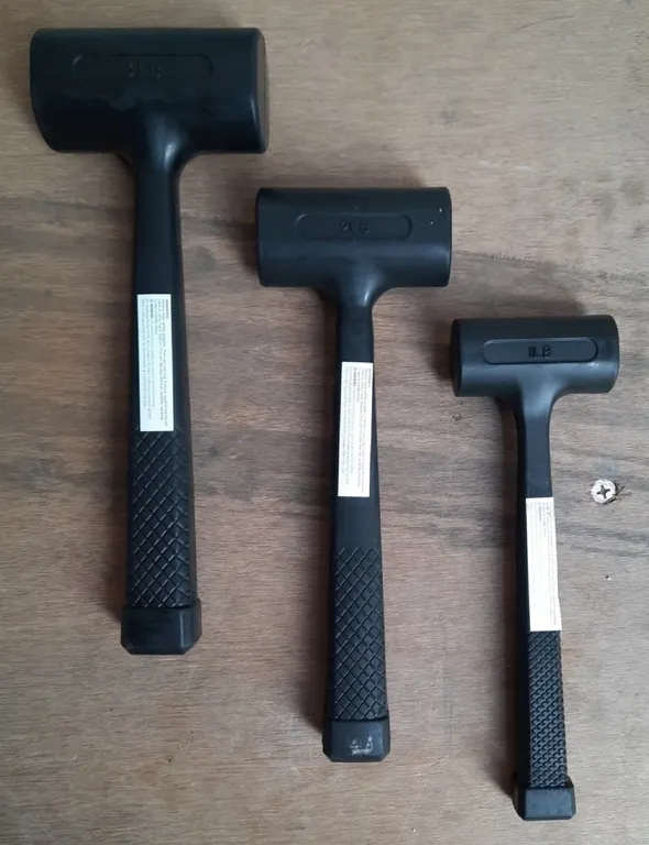 NEW Mallet Set 3lb/2lb/1lb (GST 5% & PST 7% charged)
