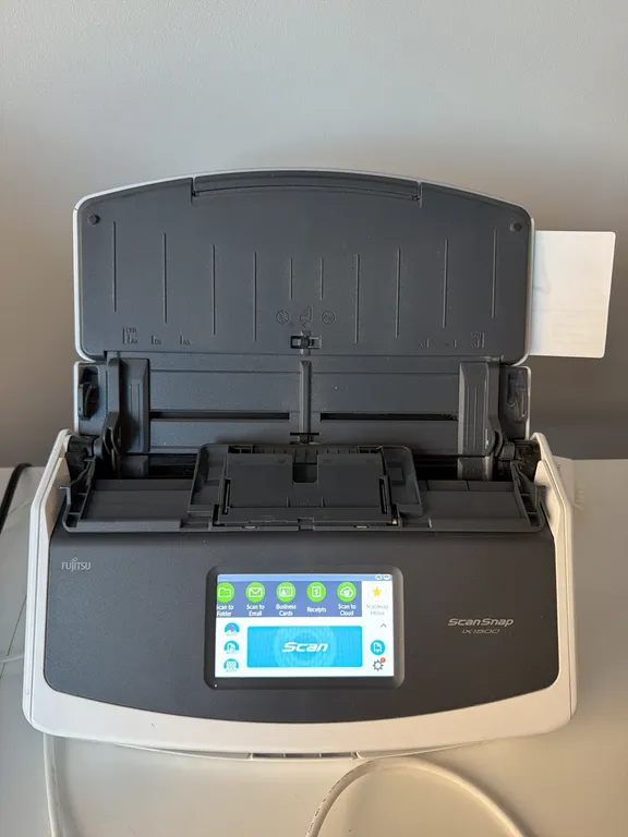 Scansnap ix 1500 & wireless keyboard