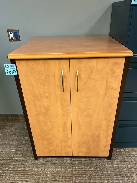 CWI Creative Wood Interiors 2-door cabinet with 4 shelves