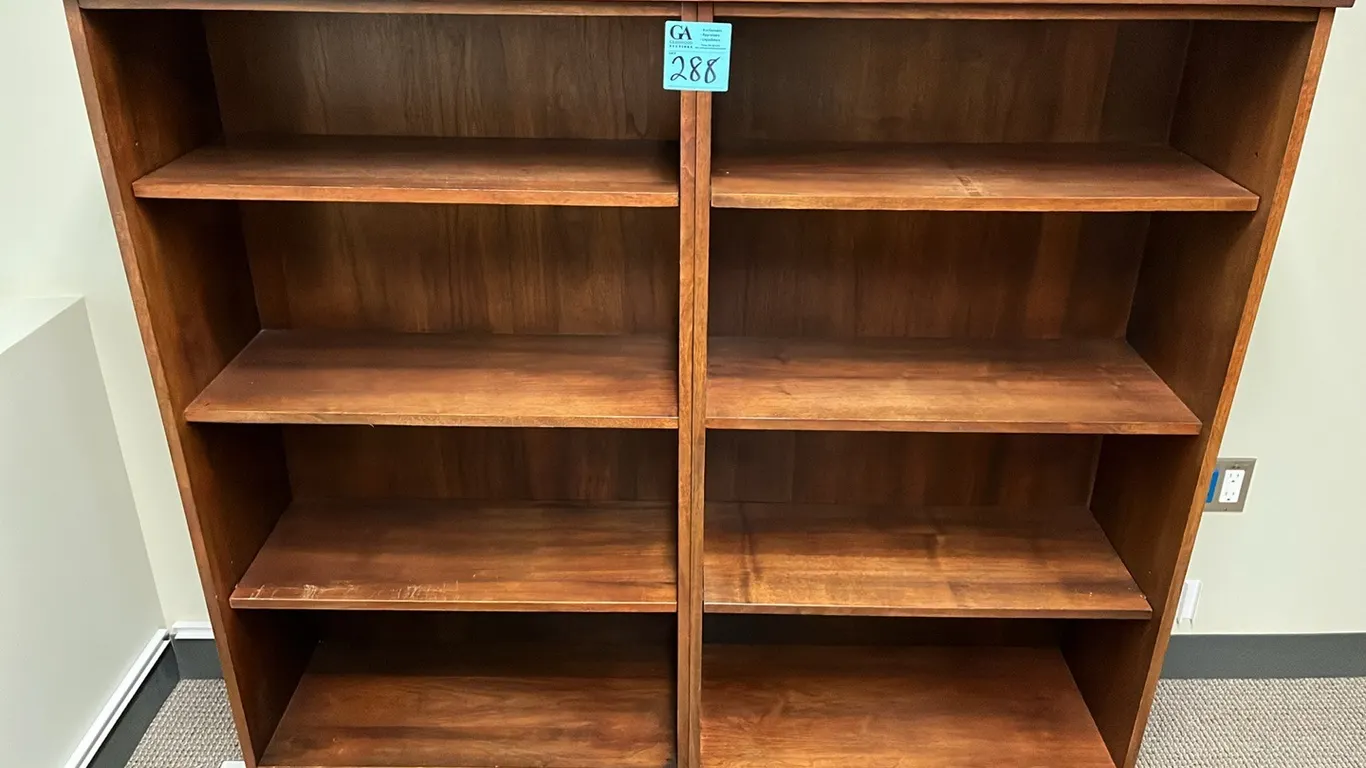 8-Shelf Bookcase 58”x13.5”x53”