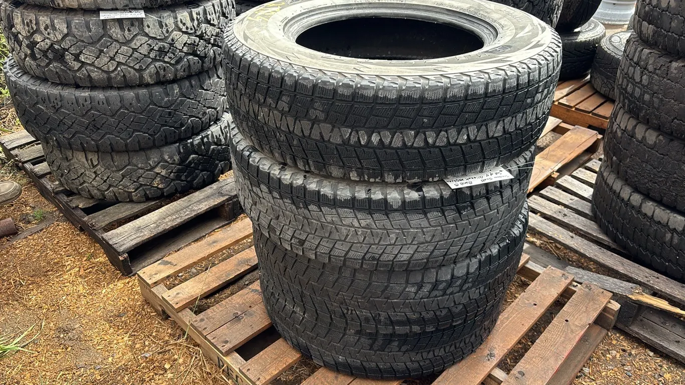 (4) Bridgestone Blizzak 235/75R17 - No Rims